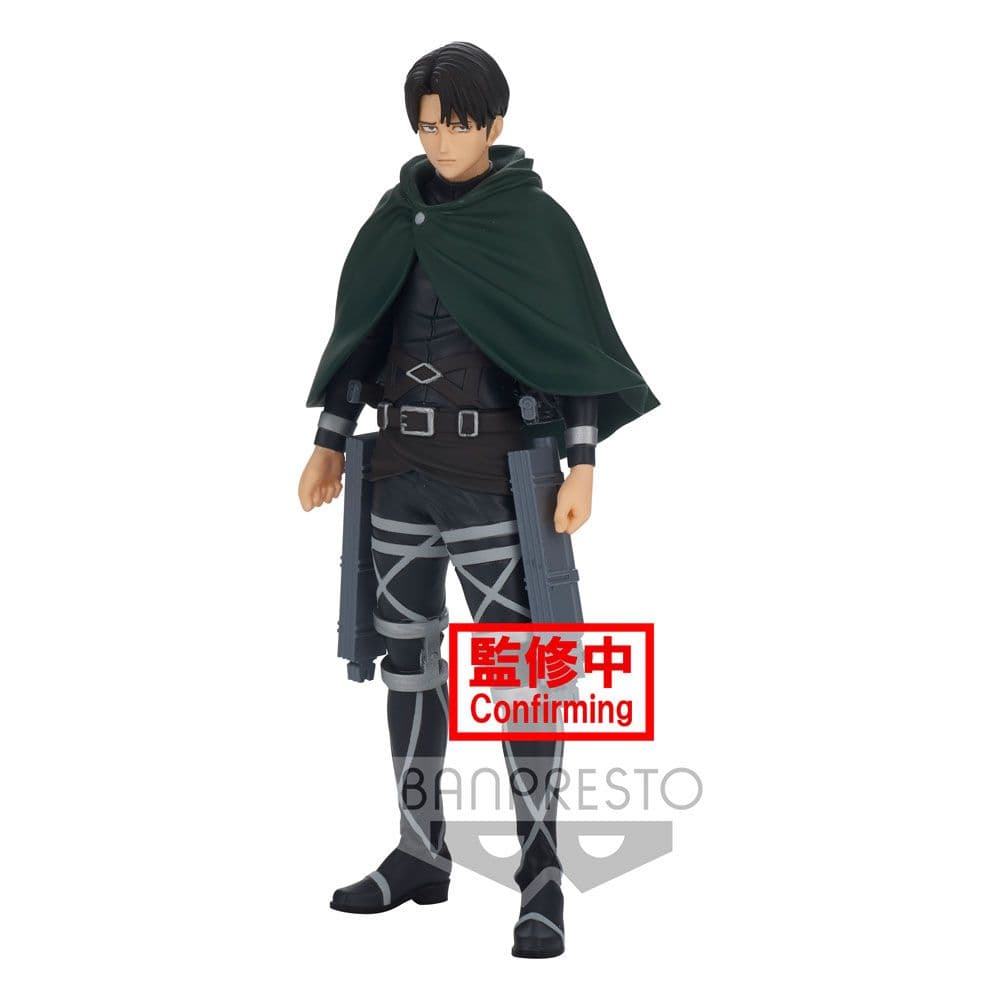 L'Attacco dei Giganti - Attack on Titan - Levi - The Final Season Statue 16 cm