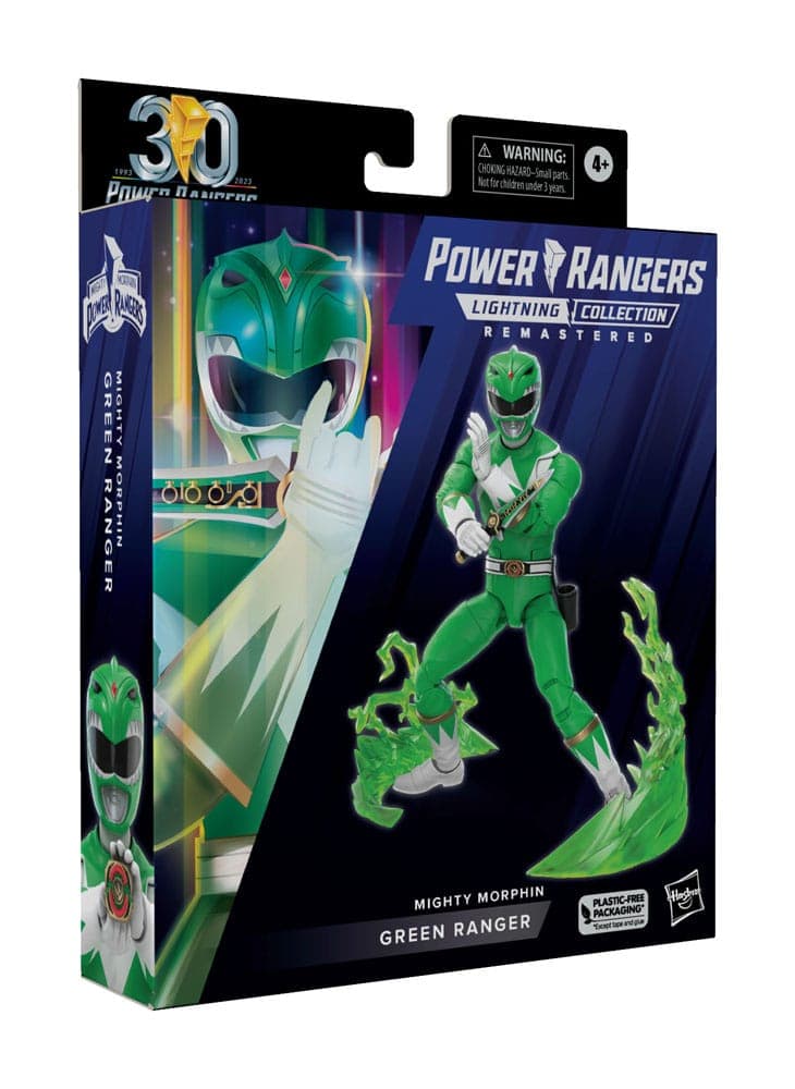Power Rangers Lightning Collection Remastered - Mighty Morphin Green Ranger - Action Figure 15 cm