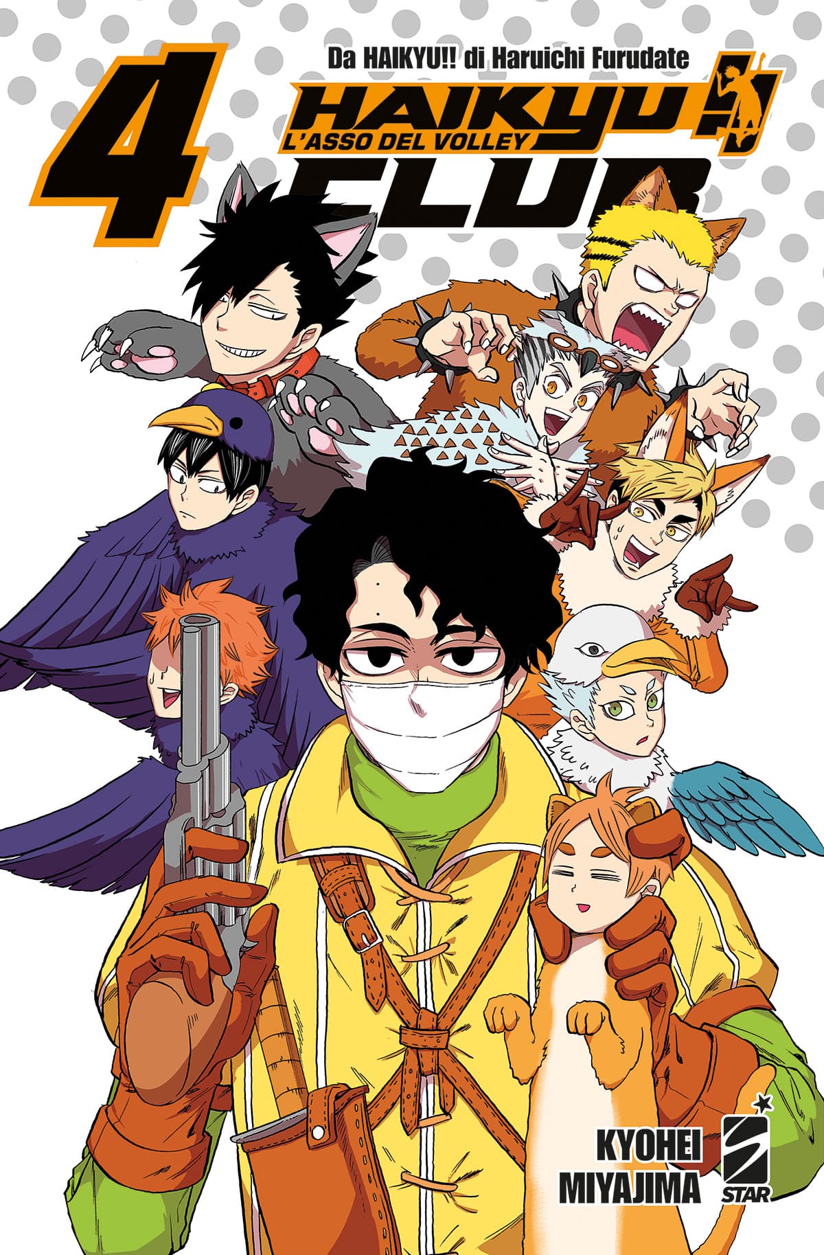 Haikyu!! Club 4 - Target 143 - Edizioni Star Comics - Italiano