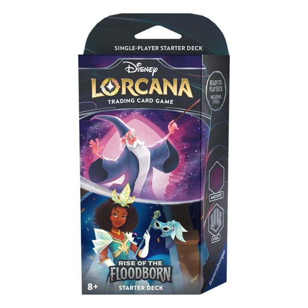 Disney Lorcana - Starter Deck Mago Merlino e Tiana - Rise of the Floodborn - Inglese
