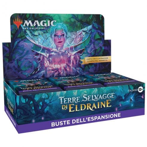 Magic: The Gathering - Terre Selvagge di Eldraine - Wilds of Eldraine - Set 30 Booster Display - Box 30 Buste dell'Espansione - Italiano