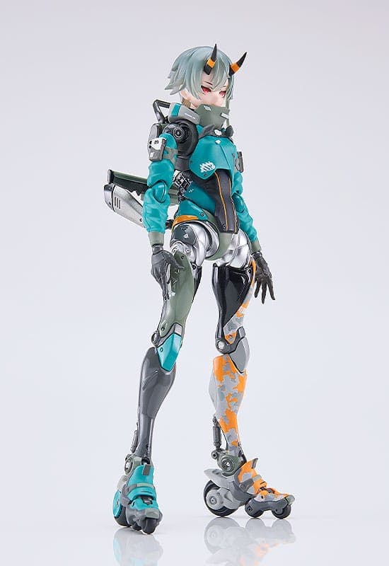Shojo-Hatsudoki Diecast PVC - Motored Cyborg Runner SSX 155 Downtown Trek - Action Figure 17 cm