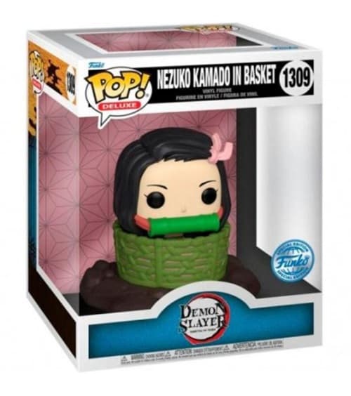 Demon Slayer: Kimetsu no Yaiba - Nezuko Kamado in Basket - Funko POP! #1309 - Special Edition - Deluxe
