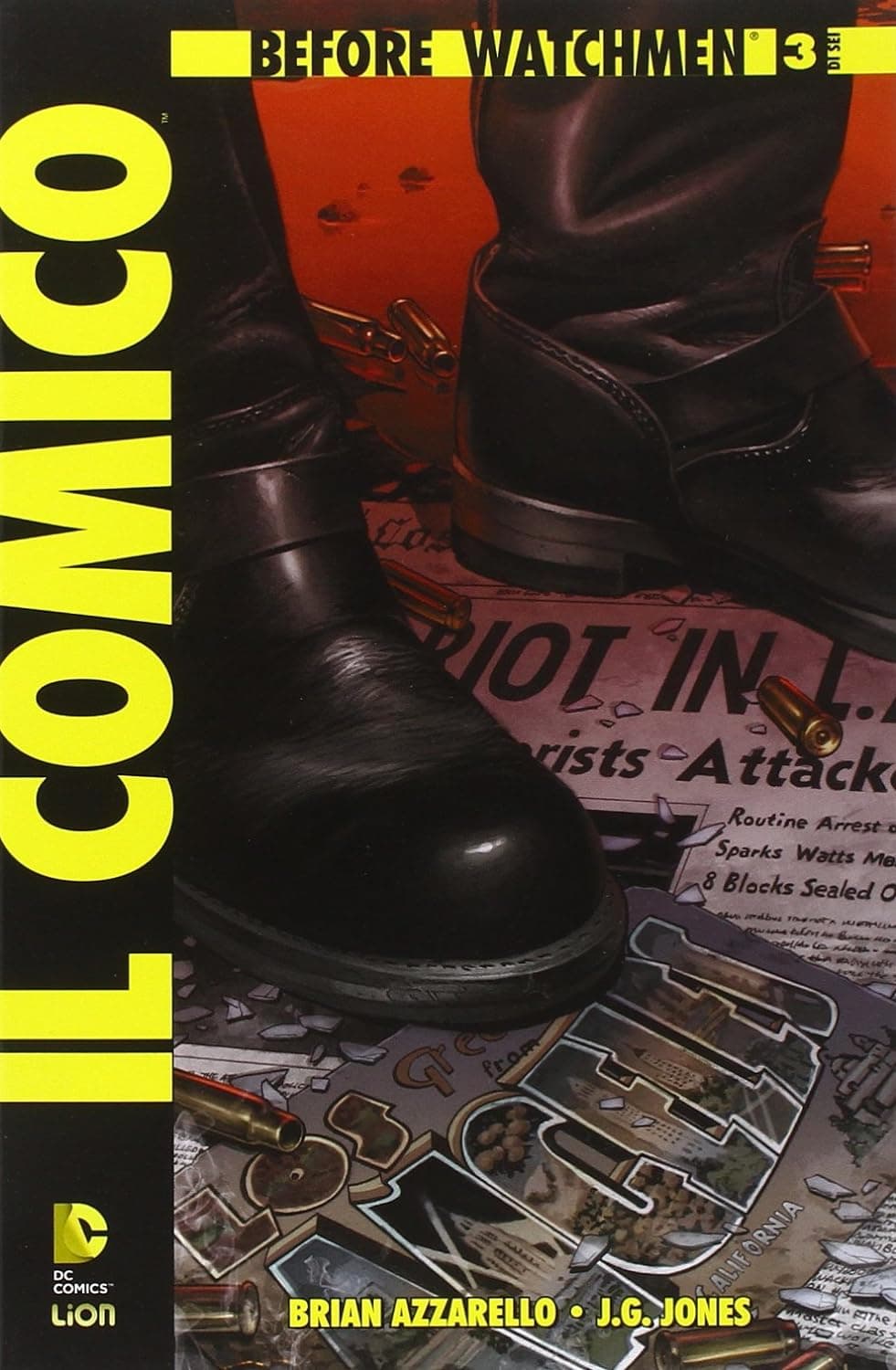 Before Watchmen - Il Comico 3 - RW Lion - Italiano