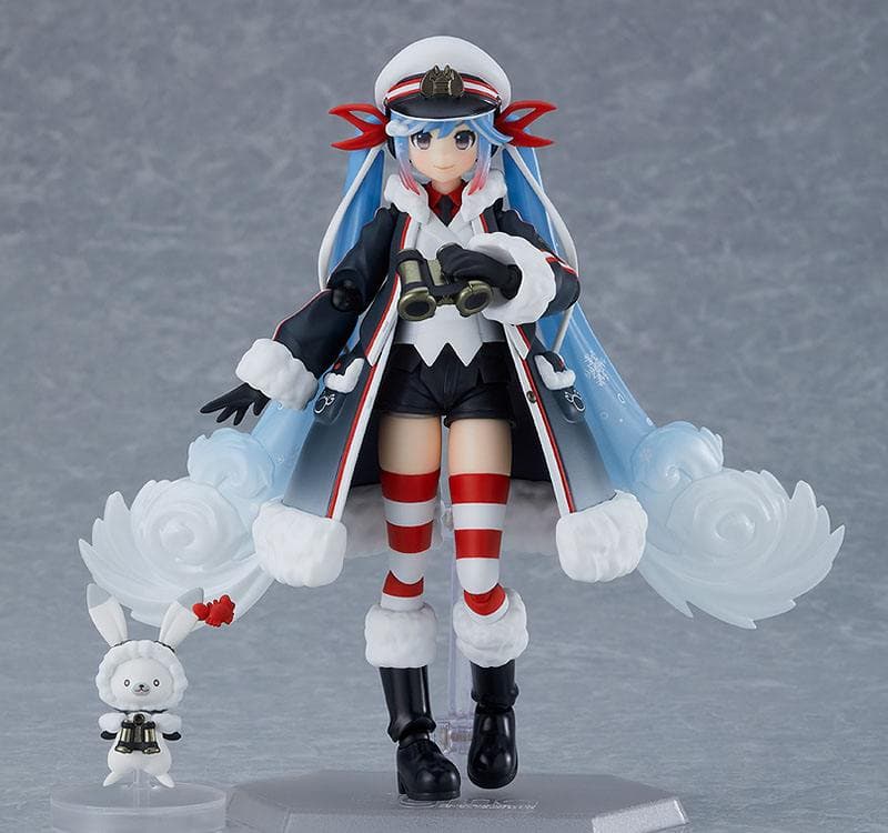 Character Vocal Series 01: Hatsune Miku - Snow Miku: Grand Voyage Ver. 13 cm - Figma Action Figure