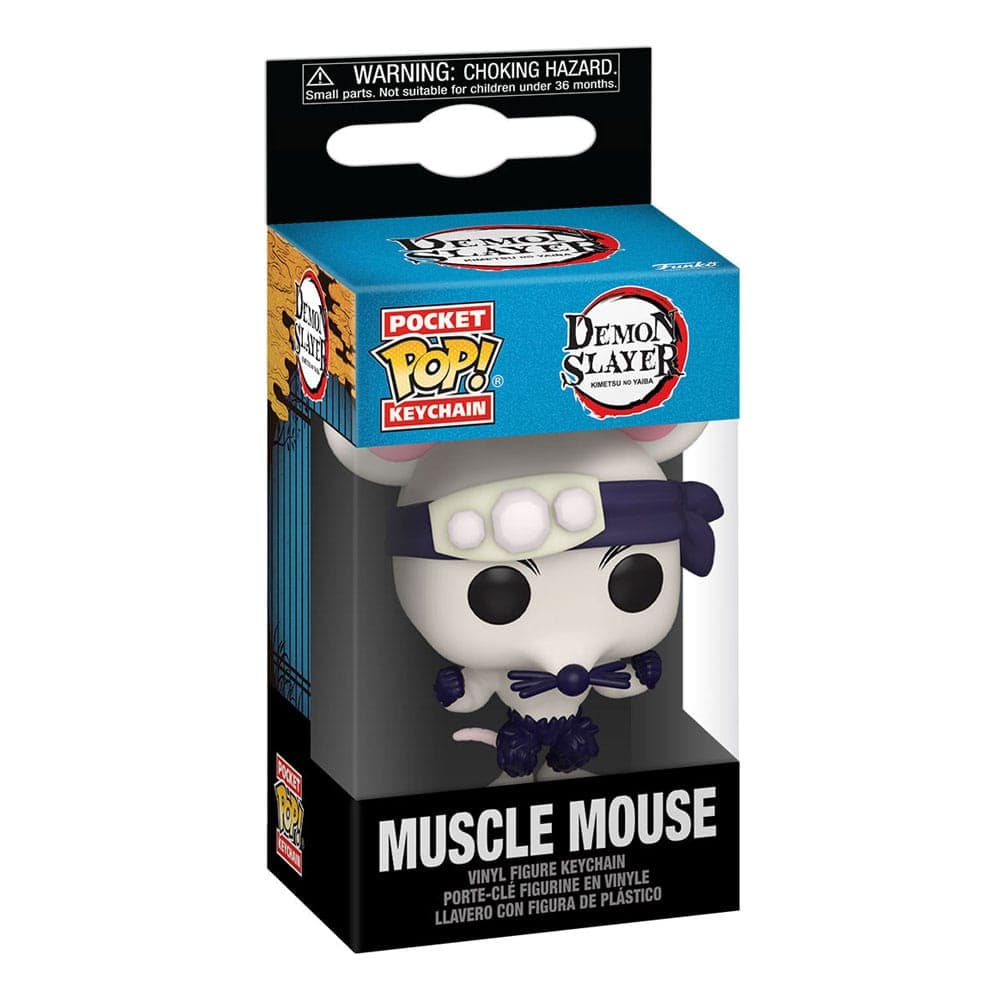 Demon Slayer: Kimetsu no Yaiba - Muscle Mouse - Pocket POP! Keychain