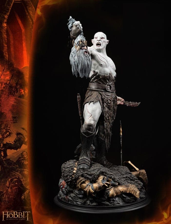 The Hobbit - Azog The Defiler John Howe Signature Edition Edition - QS Series Statue 1-4 68 cm
