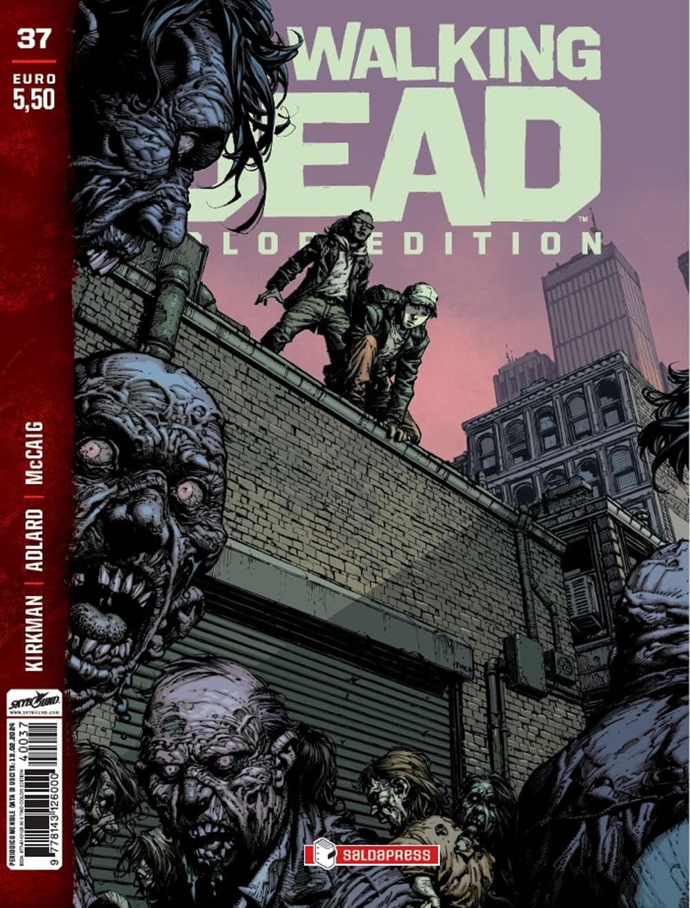 The Walking Dead - Color Edition 37 - Saldapress - Italiano