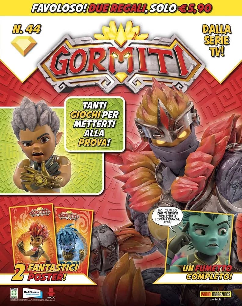 Gormiti Magazine 44 - Panini Comics - Italiano
