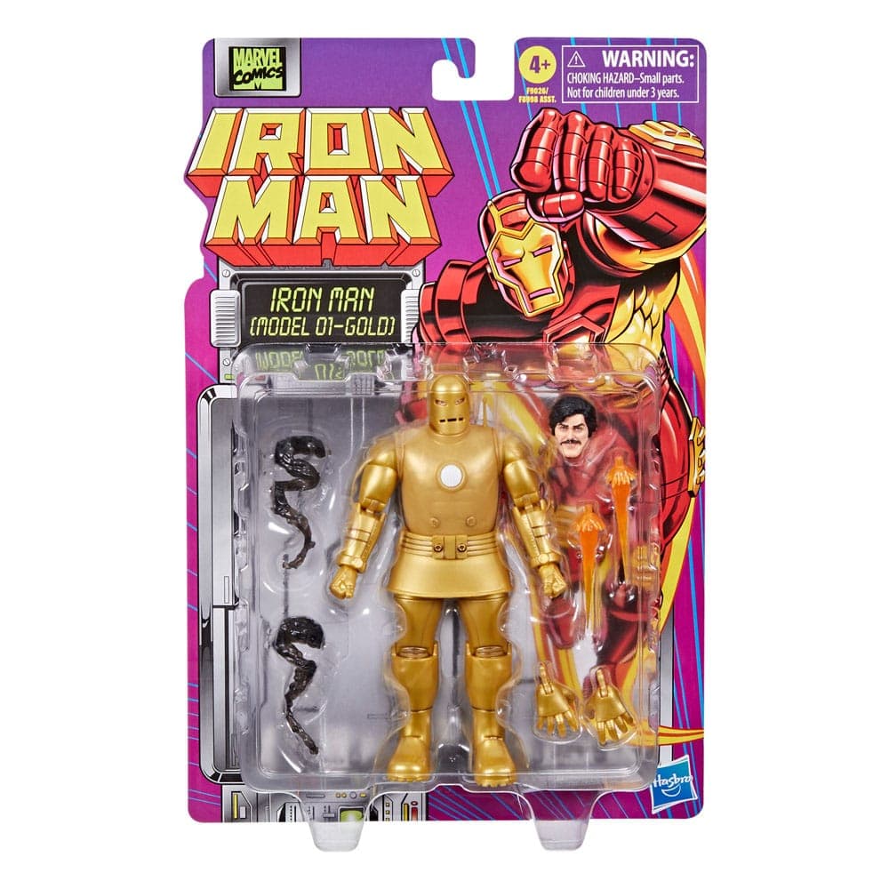 Iron Man Marvel Legends Action Figure Iron Man (Model 01-Gold)