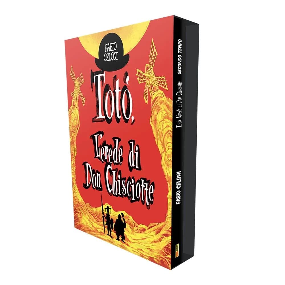 Totò, L'Erede di Don Chisciotte Vol. 2 - Secondo Tempo + Cofanetto Raccoglitore - Panini Comics - Italiano