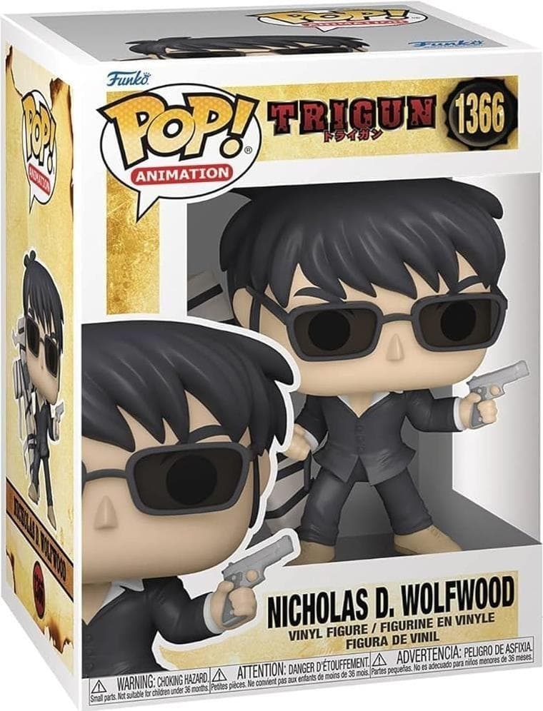 Trigun - Nicholas D. Wolfwood with Punisher - Funko POP! #1366 - Animation