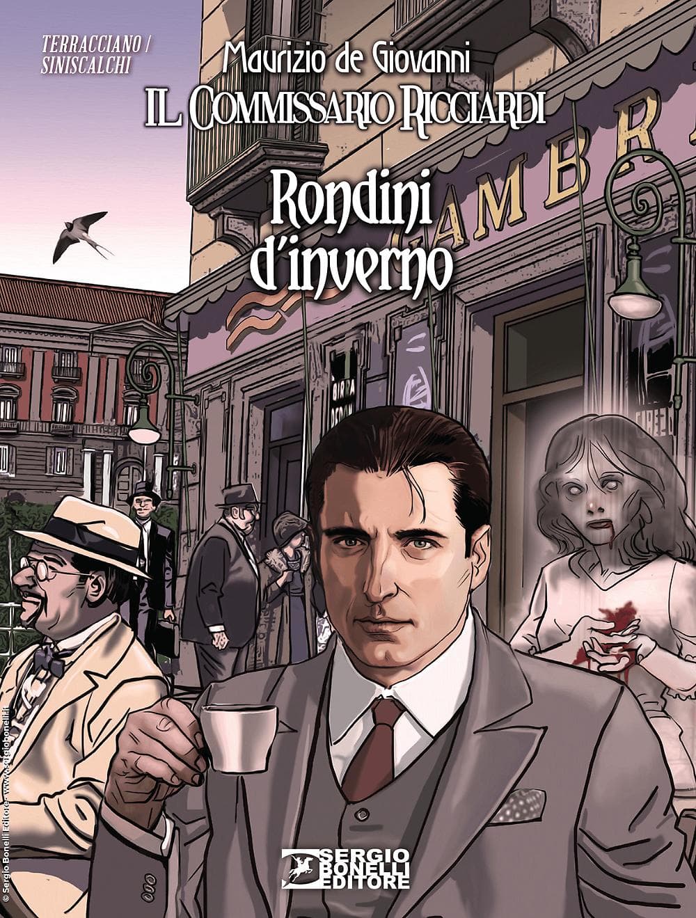 Il Commissario Ricciardi - Rondini d'Inverno - Romanzi a Fumetti 50 - Sergio Bonelli Editore - Italiano