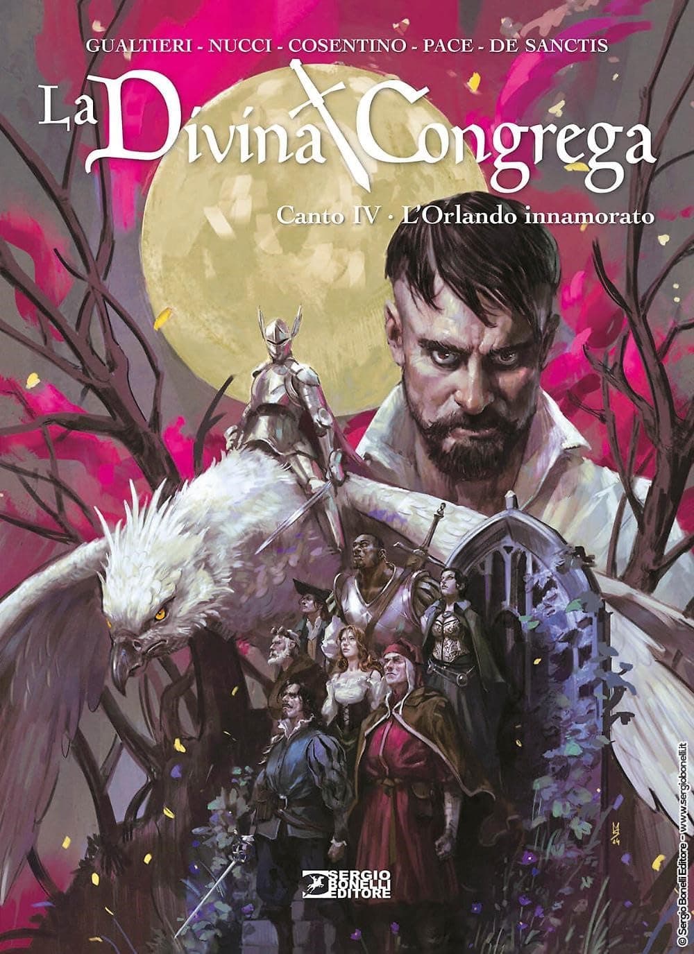La Divina Congrega Vol. 4 - Canto IV: L'Orlando Innamorato - Sergio Bonelli Editore - Italiano