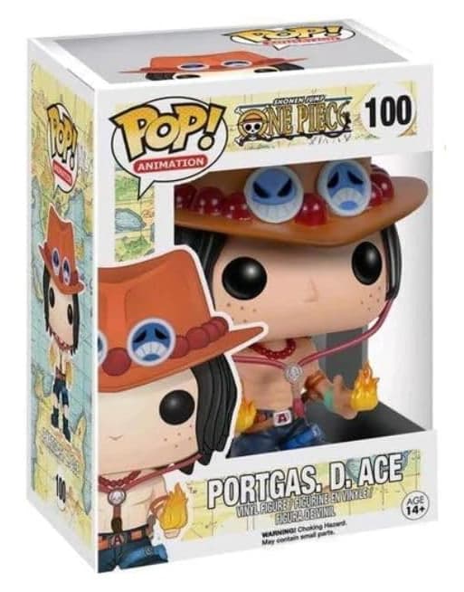 One Piece - Portgas D. Ace - Funko POP! #100 - Animation