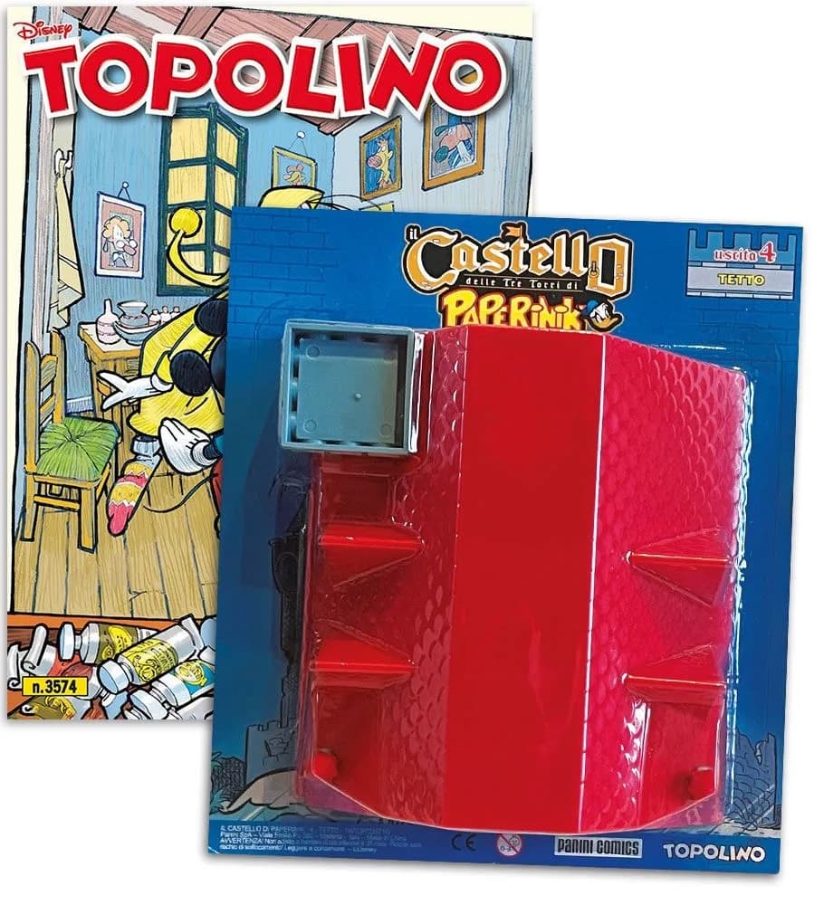 Topolino - Supertopolino 3574 + Il Castello di Paperinik - Quarta Uscita: Tetto - Panini Comics - Italiano