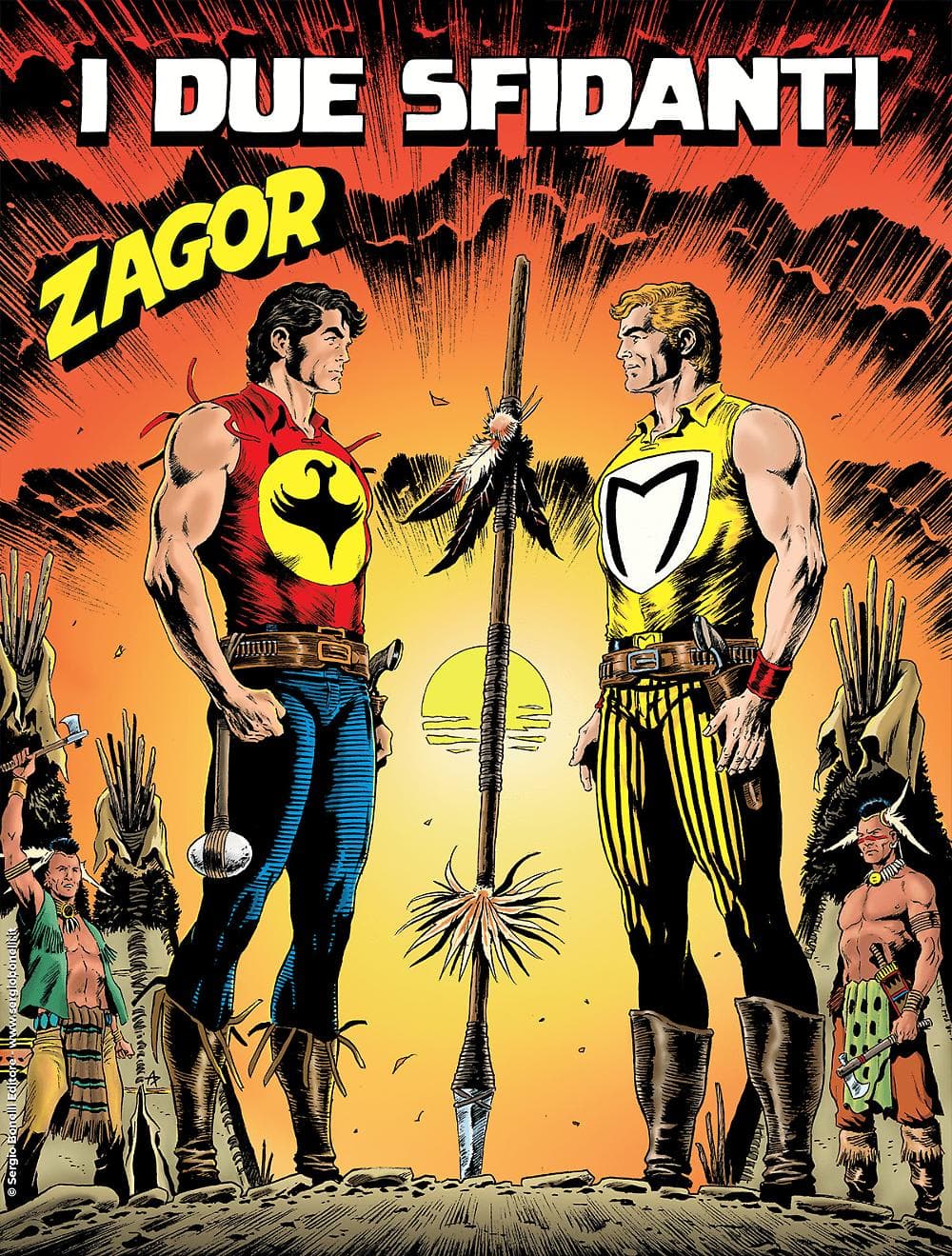 Zagor 707 - I Due Sfidanti - Zenith Gigante 758 - Sergio Bonelli Editore - Italiano