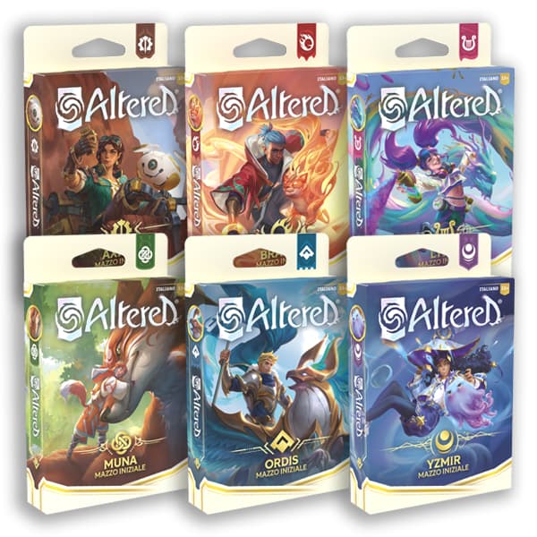 Altered TCG - Set Bundle Display 6 Mazzi Starter Deck Mazzo Iniziale - Italiano