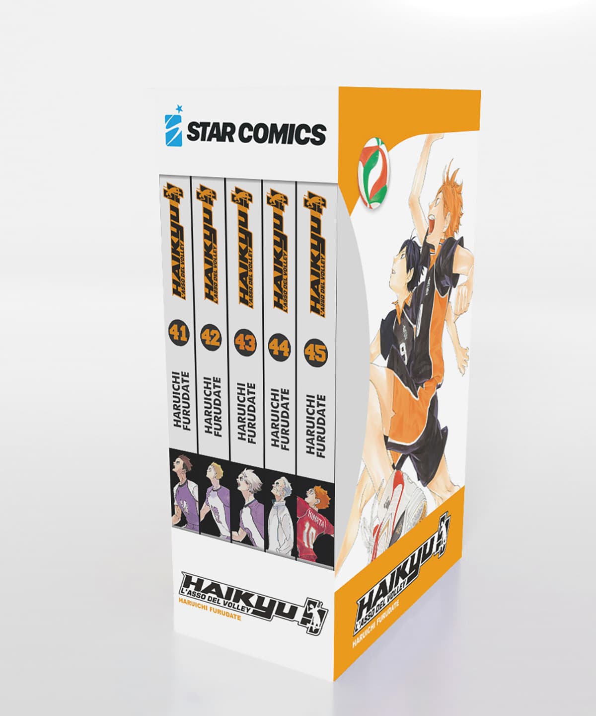 Haikyu!! Collection Cofanetto Box 8 (Vol. 41-45) - Star Collection 43 - Edizioni Star Comics - Italiano