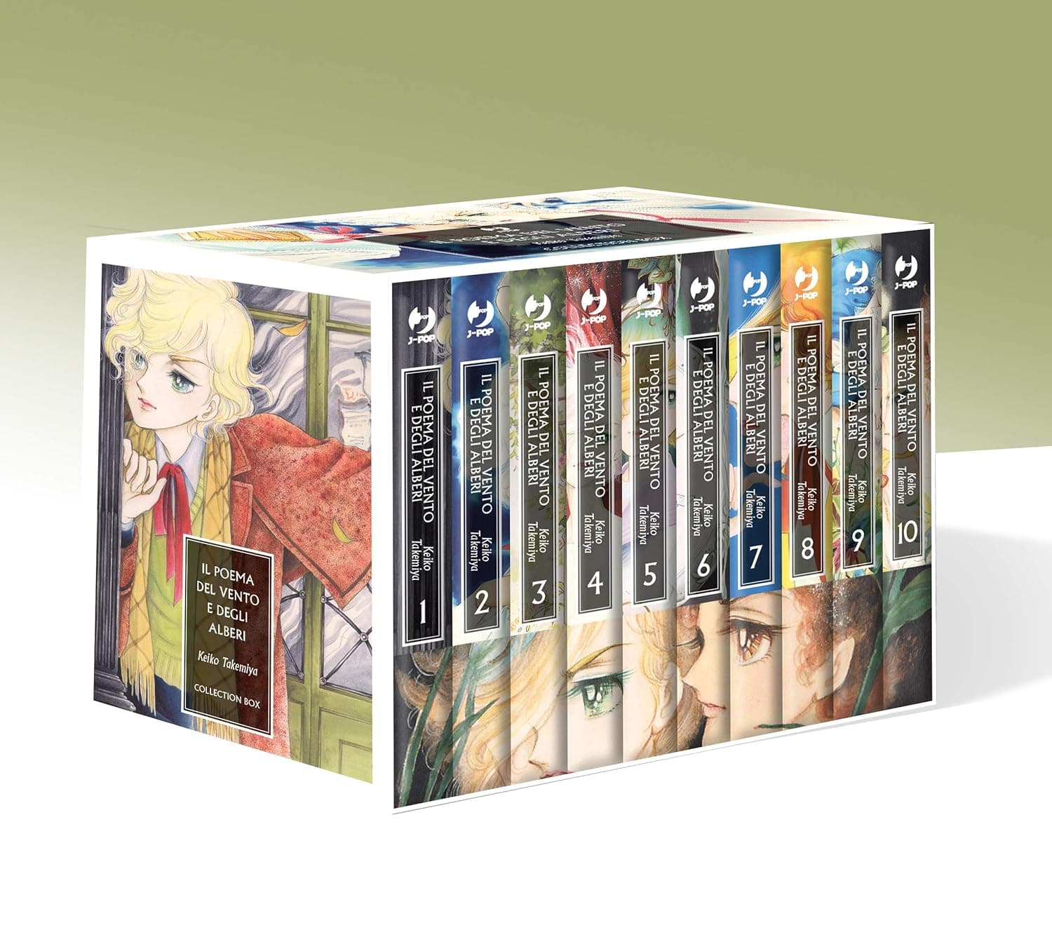 Il Poema del Vento e degli Alberi Cofanetto Box (Vol. 1-10) - Jpop - Italiano