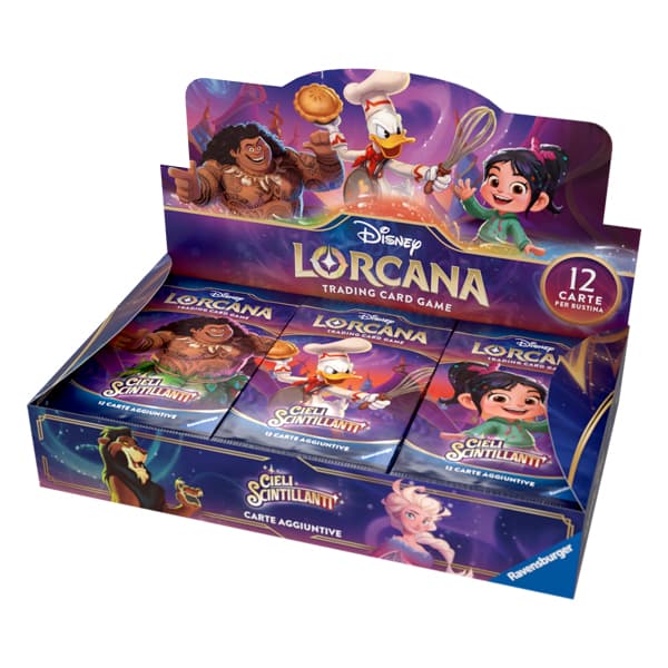 Disney Lorcana - Box 24 Buste - Cieli Scintillanti - Shimmering Skies - Italiano