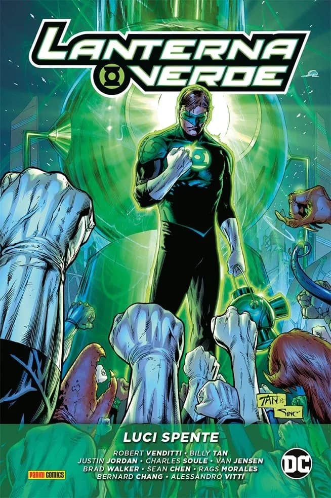 Lanterna Verde di Robert Venditti Vol. 1 - Luci Spente - DC Comics Evergreen - Panini Comics - Italiano