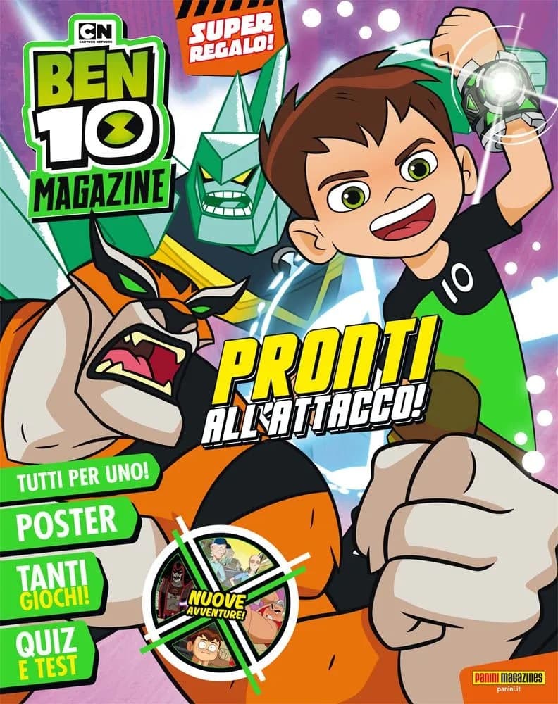 Ben 10 Magazine 21 - Ben 10 38 - Panini Comics - Italiano