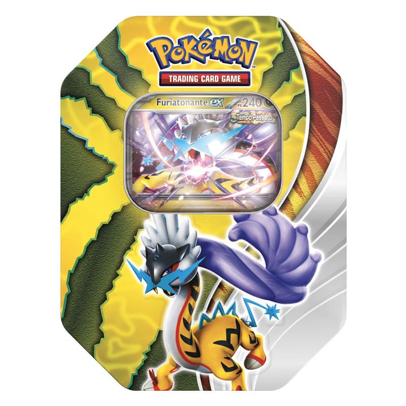 Tin da Collezione Furiatonante Ex Pokémon Destini Paradossali - Italiano