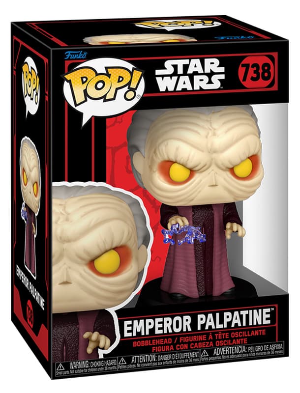 Star Wars Dark Side - Emperor Palpatine (Force Lightning) - Funko POP! #737