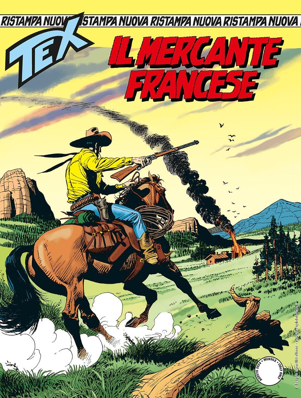 Tex Nuova Ristampa 508 - Il Mercante Francese - Sergio Bonelli Editore - Italiano