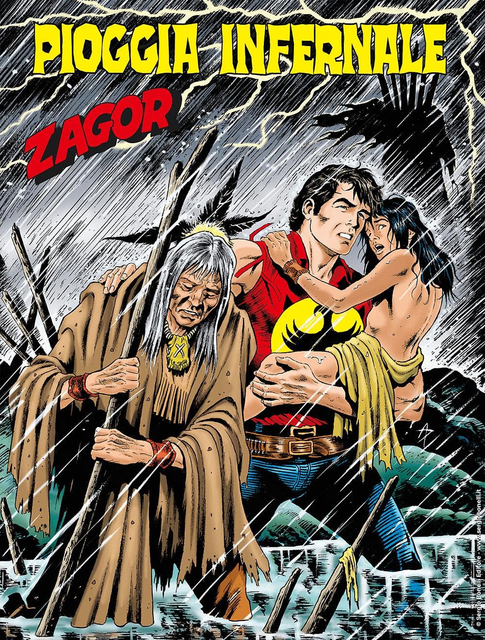Zagor 709 - Pioggia Infernale - Zenith Gigante 760 - Sergio Bonelli Editore - Italiano