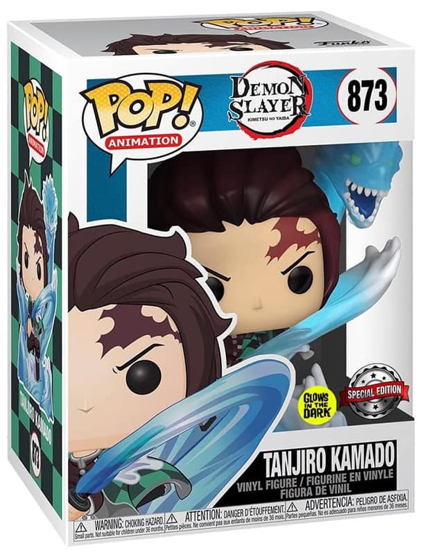 Demon Slayer: Kimetsu no Yaiba - Tanjiro With Dragon - Funko POP! #873 - Animation