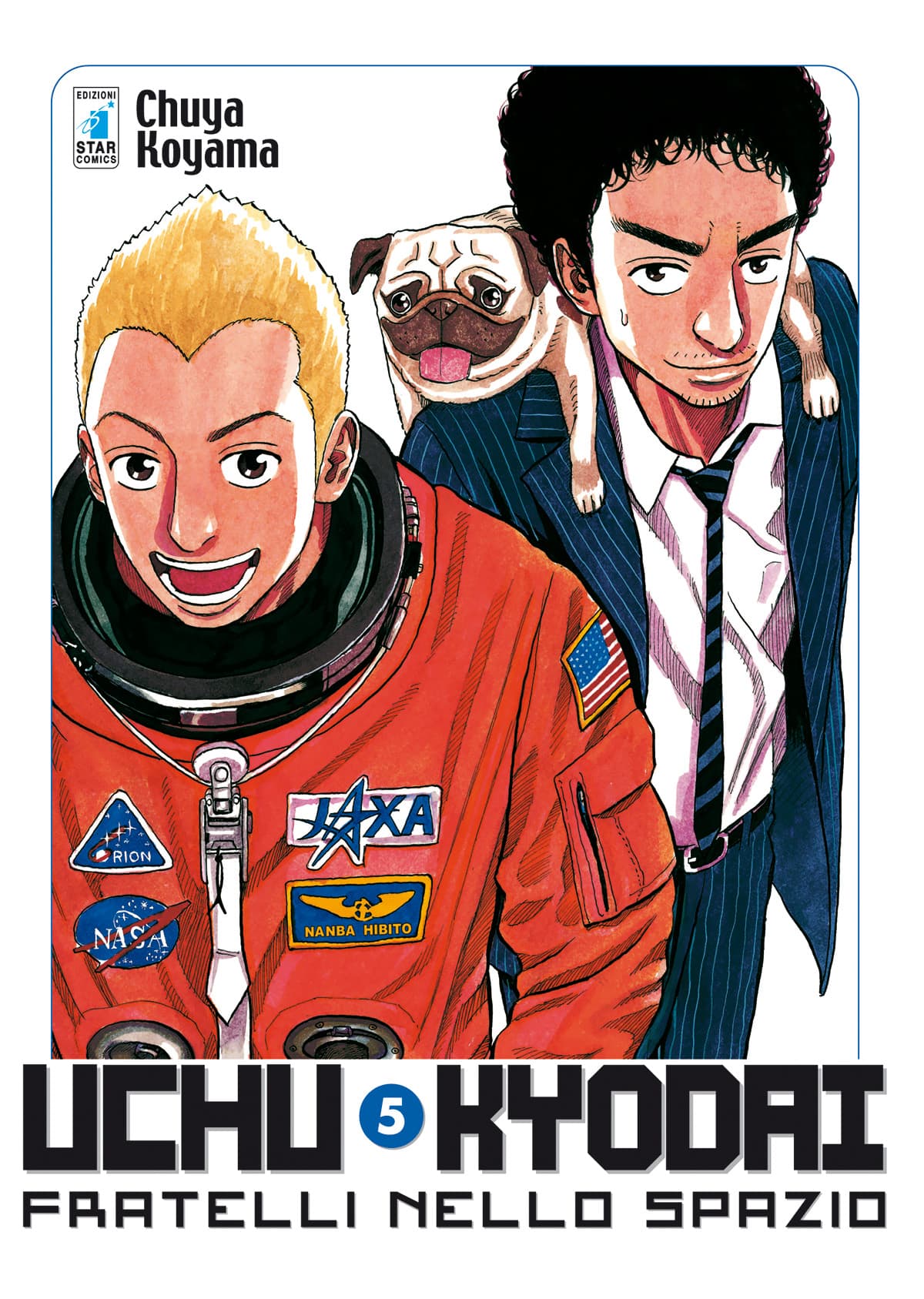 Uchu Kyodai - Fratelli nello Spazio 5 - Edizioni Star Comics - Italiano