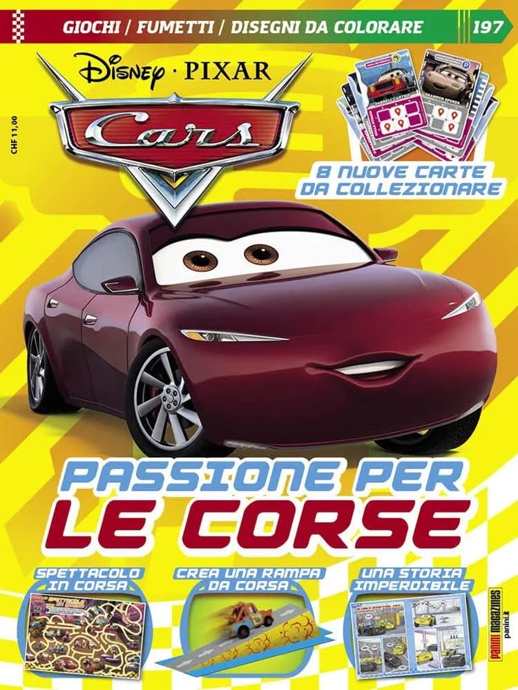 Cars Magazine 197 - Pixar Fun 197 - Panini Comics - Italiano