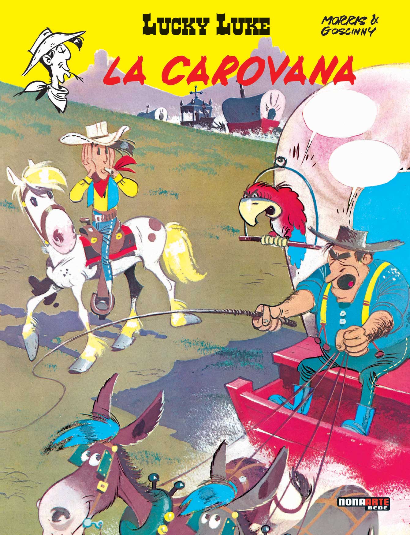 Lucky Luke - La Carovana - Nona Arte - Editoriale Cosmo - Italiano