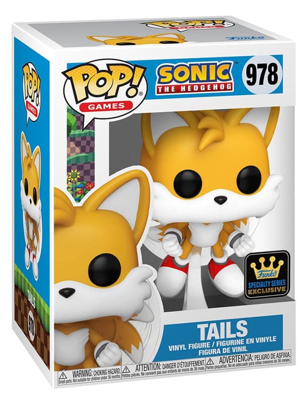 Sonic The Hedgehog - Tails (Flying) - Funko POP! #978 - Speciality Series Exclusive - Games