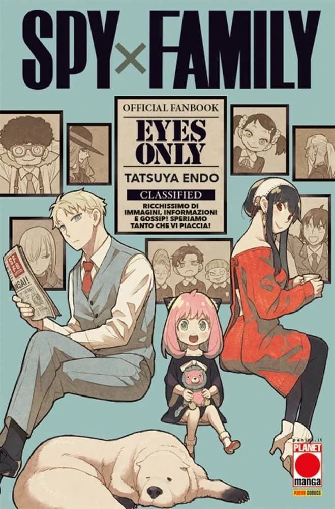 Spy x Family - Official Fanbook Eyes Only - Panini Comics - Italiano
