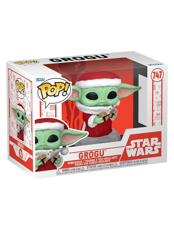 Star Wars - The Mandalorian - Holiday Grogu (The Child, Baby Yoda) - Funko POP! #747