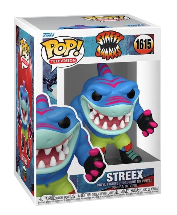 Street Sharks - Streex - Funko POP! #1615