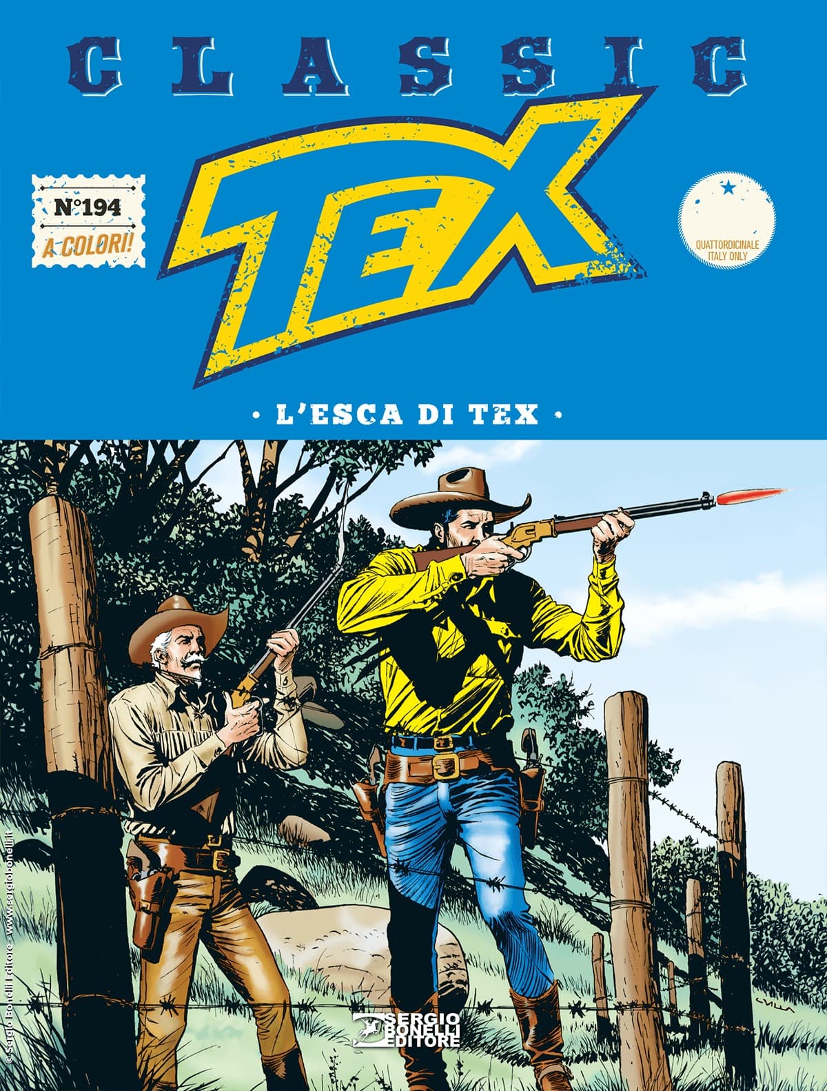 Tex Classic 194 - L'Esca di Tex - Sergio Bonelli Editore - Italiano