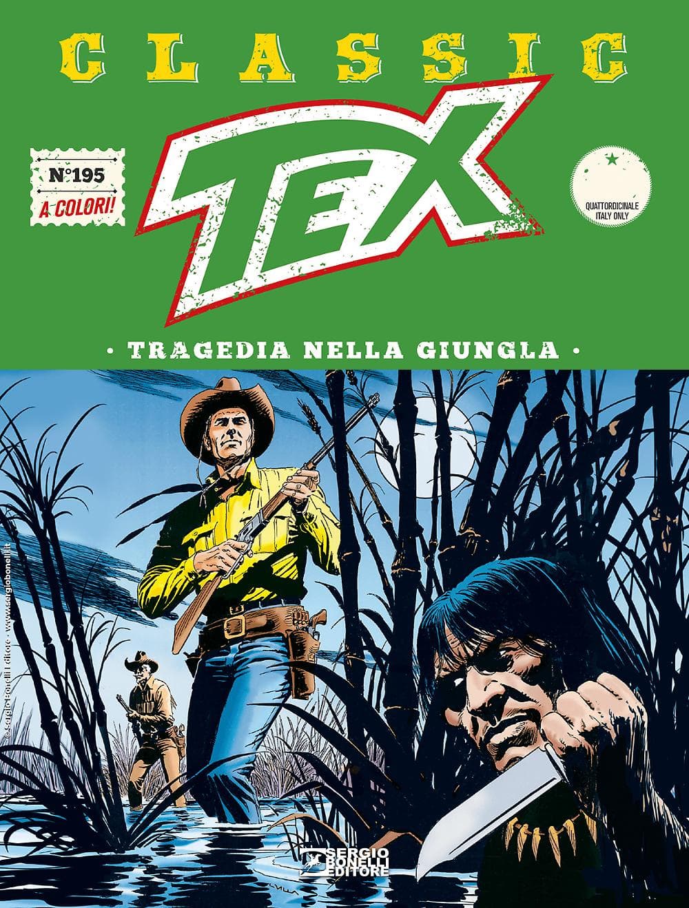 Tex Classic 195 - Tragedia nella Giungla - Sergio Bonelli Editore - Italiano