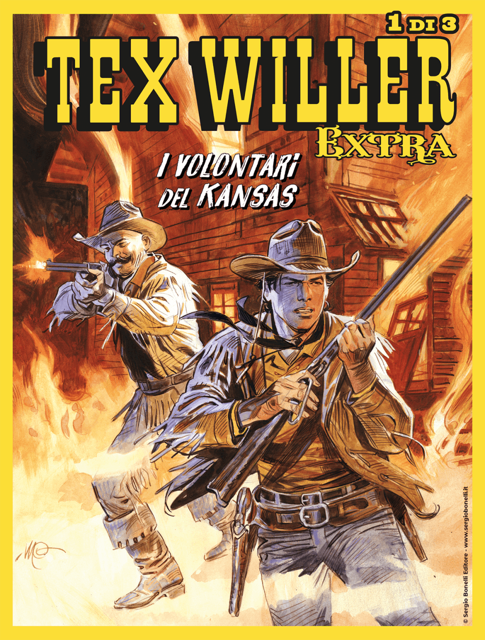 Tex Willer Extra 12 - I Volontari del Kansas - Sergio Bonelli Editore - Italiano