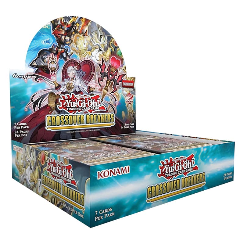 Box da 24 Buste Yu-Gi-Oh! Crossover Breakers - Distruttori Incrociati - 1a Edizione - Inglese