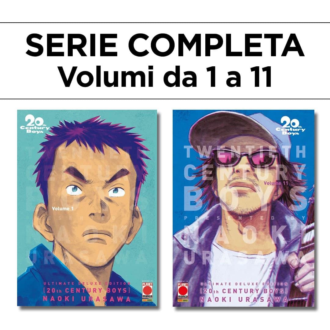 20th Century Boys - Ultimate Deluxe Edition 1/11 - Serie Completa - Panini Comics - Italiano