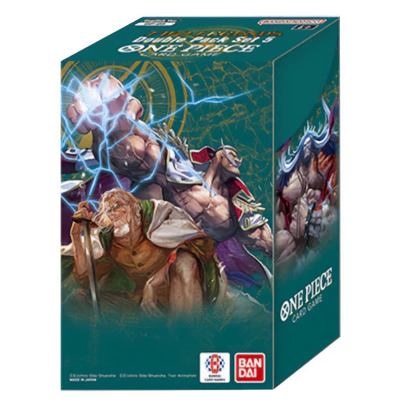 Double Pack Set Vol. 5 - DP05 - 2 Buste OP08 - One Piece Card Game - Inglese