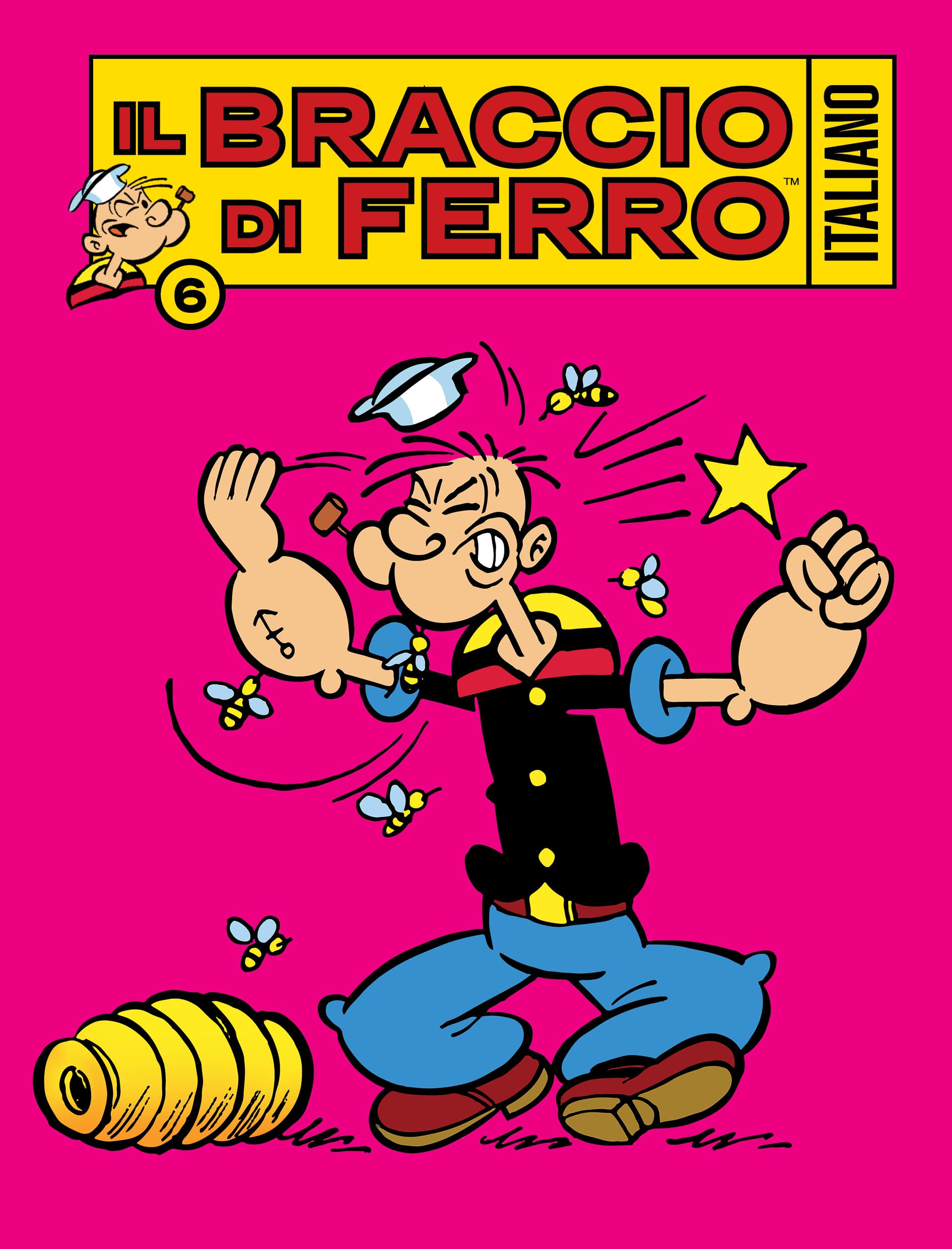 Il Braccio di Ferro Italiano 6 - Cosmo Serie Gialla 144 - Editoriale Cosmo - Italiano