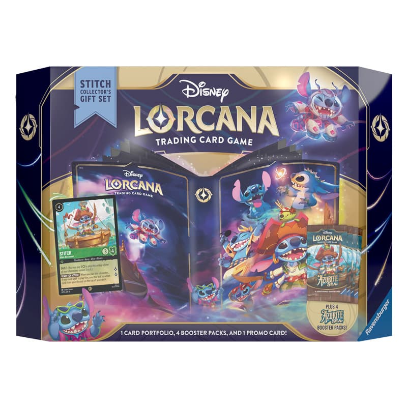 Disney Lorcana - Stitch Collector's Gift Set - Mare di Azzurrite - Azurite Sea - Inglese