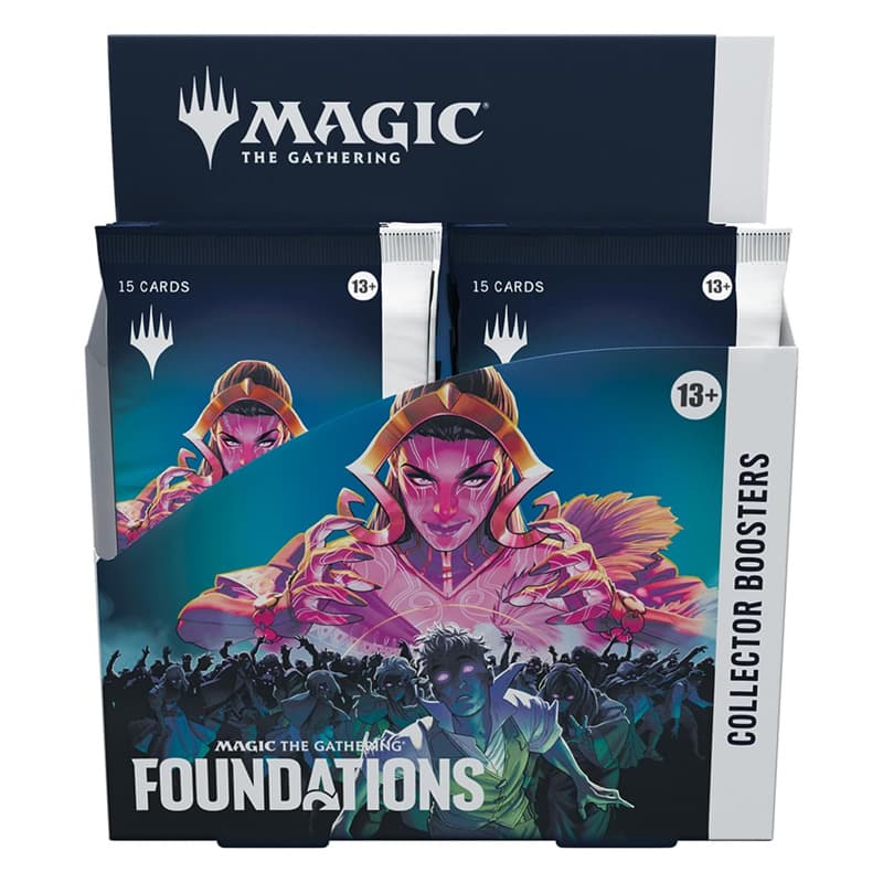 Collector Booster Display Box 12 Buste - Fondamenti - Foundations - Magic: The Gathering - Inglese