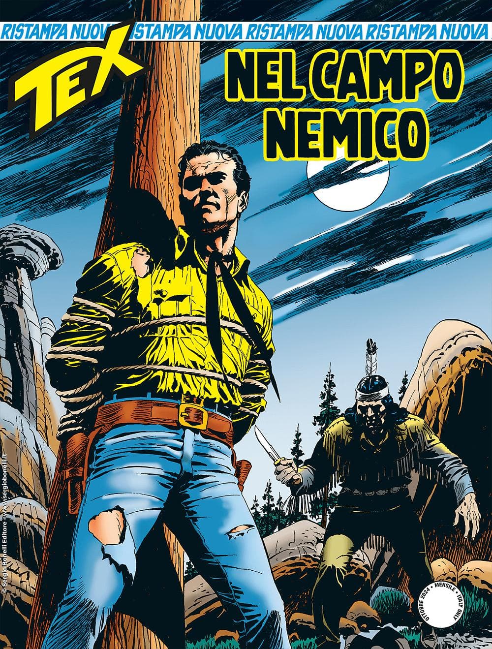 Tex Nuova Ristampa 510 - Nel Campo Nemico - Sergio Bonelli Editore - Italiano