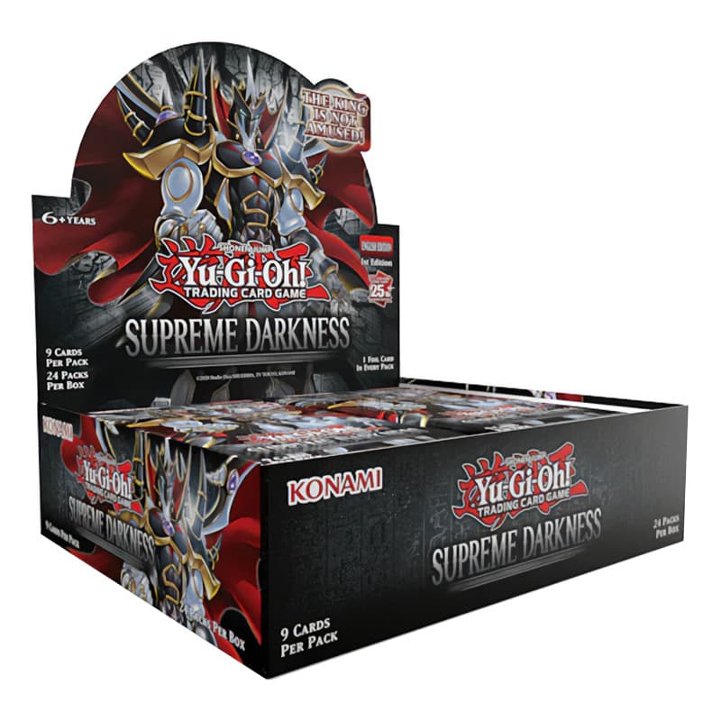 Box da 24 Buste Yu-Gi-Oh! Oscurità Suprema Supreme Darkness - 1a Edizione - Italiano